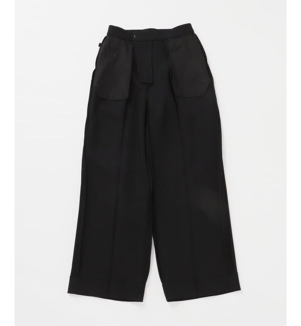 Spick and Span「TRタックストレートパンツ」|スラックス|