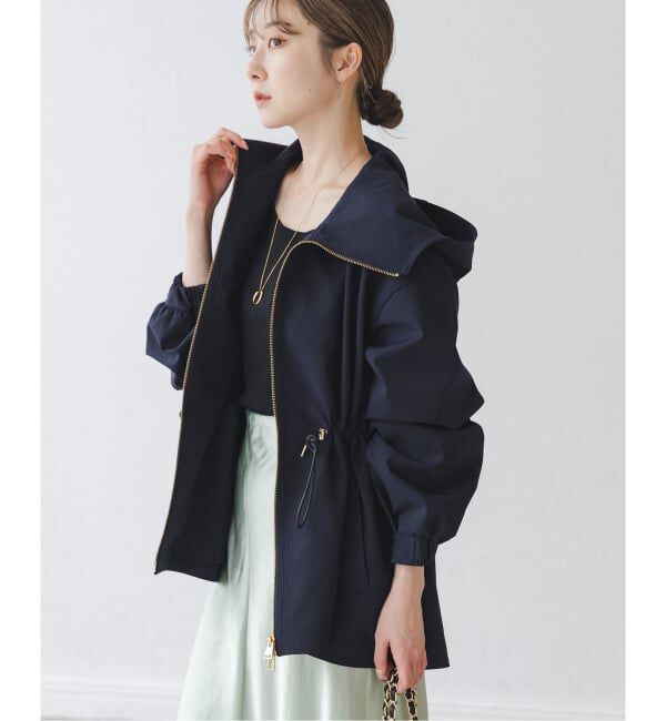 NOBLE「ハイツイストダブルクロスマウンテンパーカー」|ブルゾン・スタジャン|