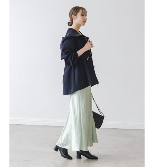 NOBLE「ハイツイストダブルクロスマウンテンパーカー」|ブルゾン・スタジャン|