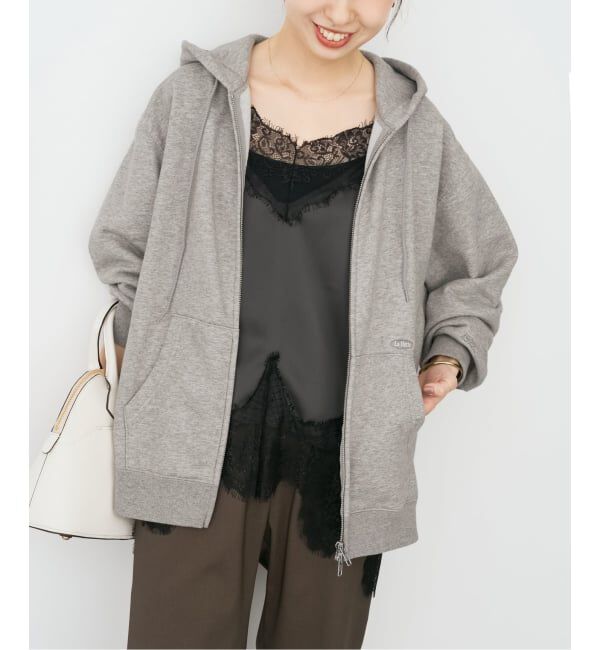 Spick and Span「《予約》La Hutte / ラ ユット 別注ジップフーディ*」|パーカー|