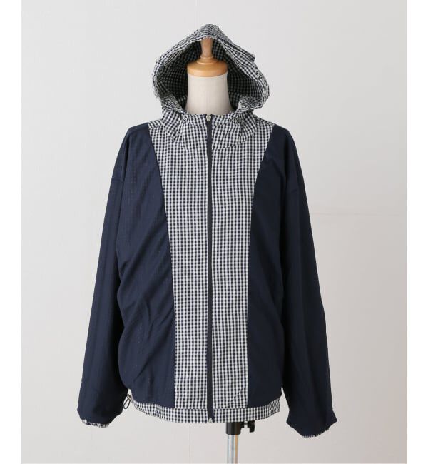 U by SPICK&SPAN「CRANK/クランク CHECK FRILL WINDBREAKER」|その他|
