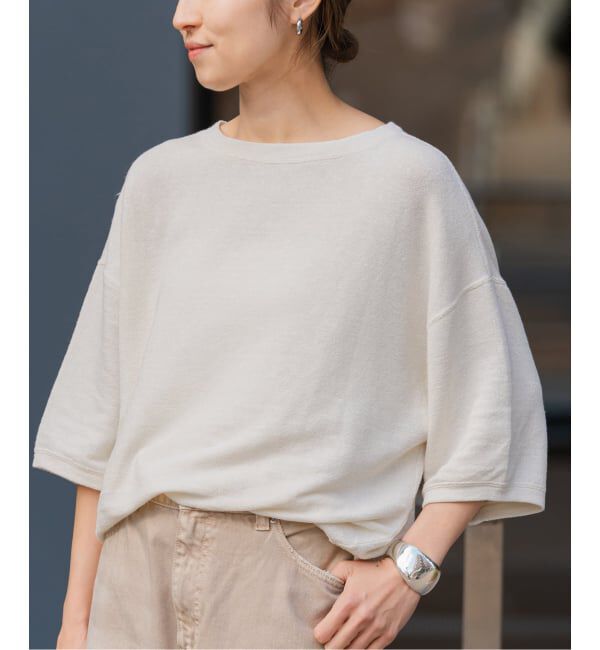 FRAMeWORK「≪WEB先行 / 追加予約≫LINEN TERRY LOOSEプルオーバー」|Tシャツ・カットソー|