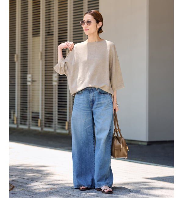 FRAMeWORK「≪WEB先行 / 追加予約≫LINEN TERRY LOOSEプルオーバー」|Tシャツ・カットソー|