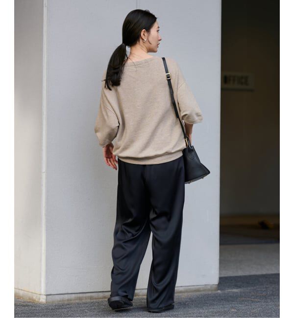 FRAMeWORK「≪WEB先行 / 追加予約≫LINEN TERRY LOOSEプルオーバー」|Tシャツ・カットソー|