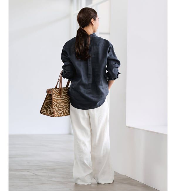 FRAMeWORK「≪予約≫LI/Washiヘリンボーンイージーパンツ」|スラックス|