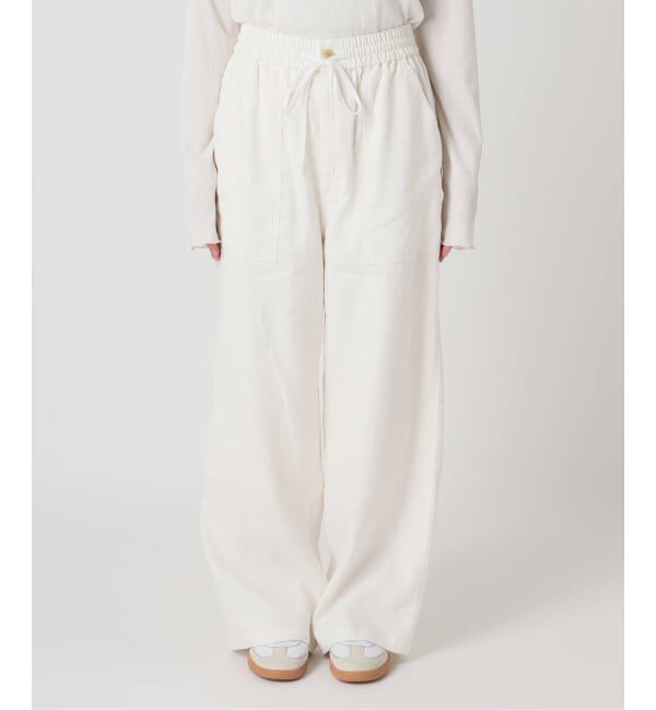 FRAMeWORK「≪予約≫LI/Washiヘリンボーンイージーパンツ」|スラックス|