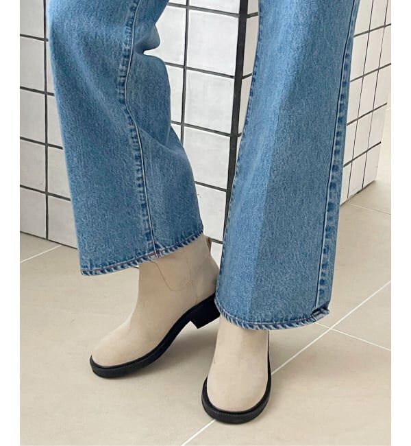  「《WEB限定》Le decore / ル デコレsuede ブーツ」|ロングブーツ|