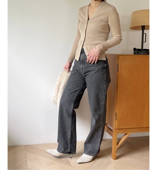  「5cmポインテッドニットショートブーツ」|ショートブーツ|