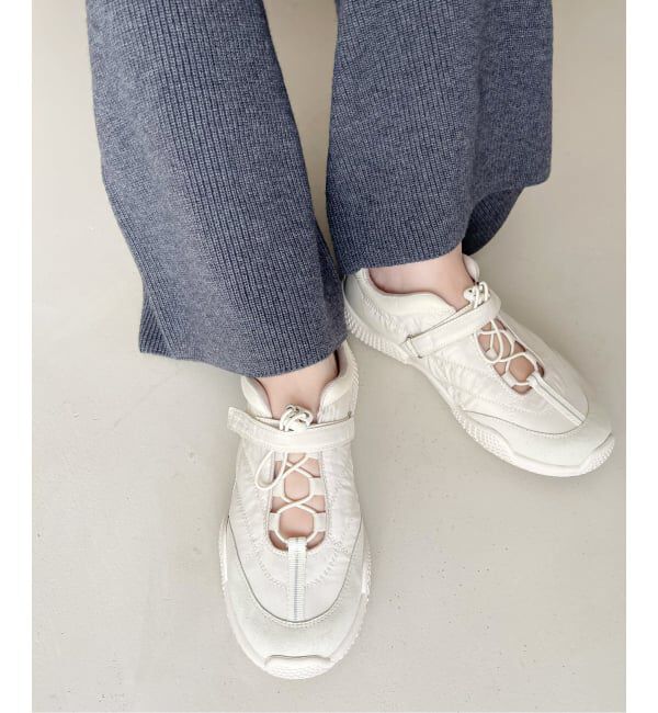  「Lドローコードスニーカー」|スニーカー|