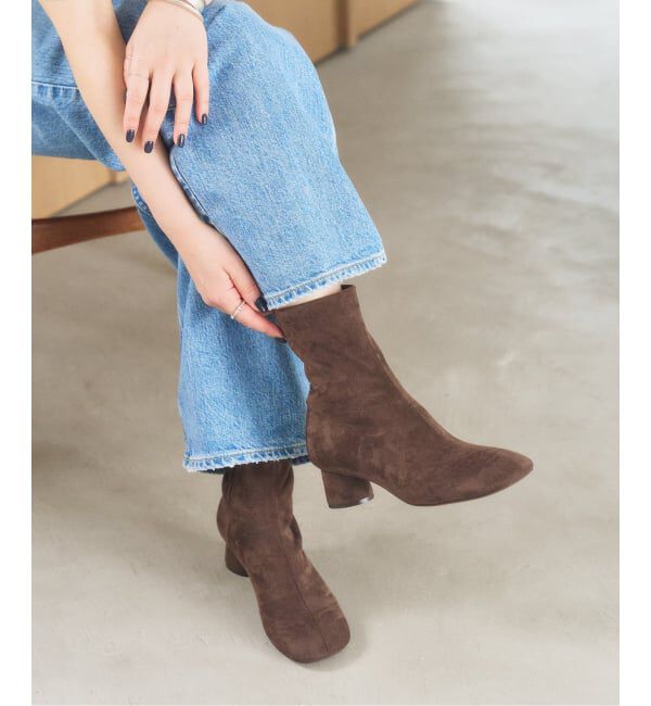  「《追加》4.5cmオブリークショートブーツ」|ショートブーツ|