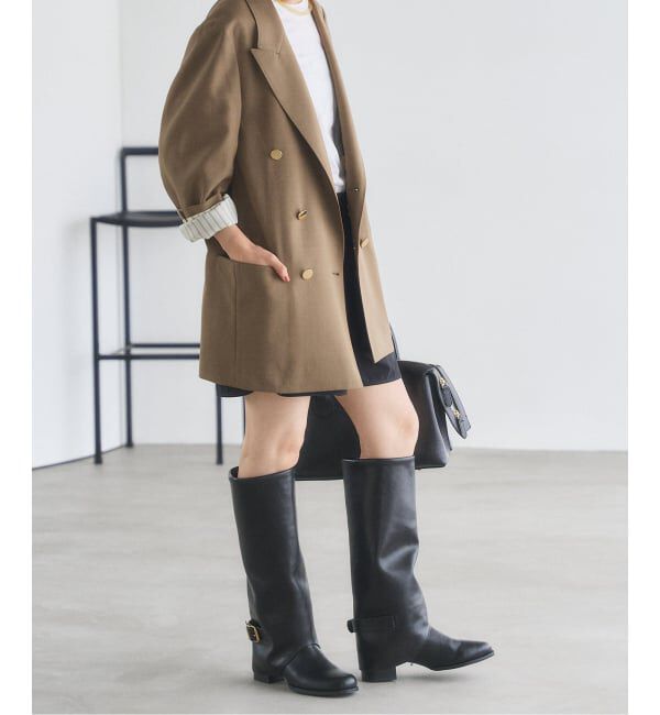  「《追加2》5cmワイドシャフトカバーブーツ」|ロングブーツ|