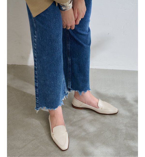  「《追加》スクエアステッチソフトローファー」|ローファー|