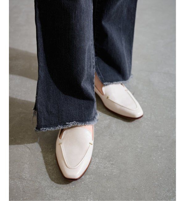  「《追加》スクエアステッチソフトローファー」|ローファー|