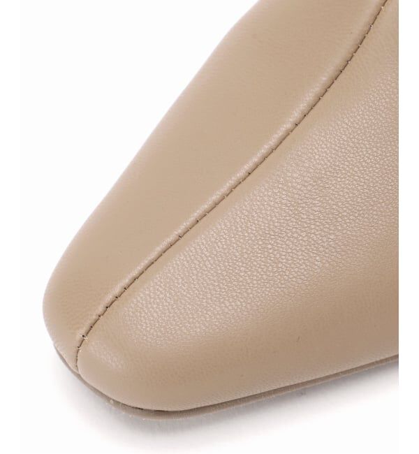  「《追加》6cmフレンチスクエアフィットショートブーツ」|ショートブーツ|