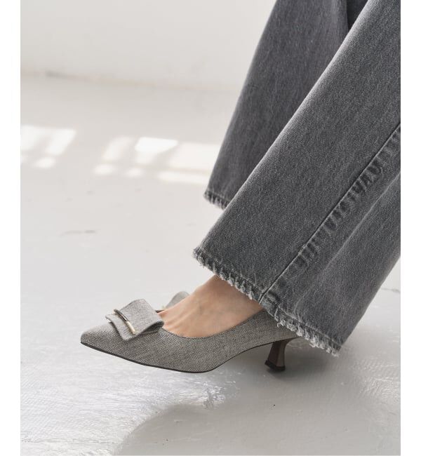  「5cmポインテッドマーブルバーパンプス」|パンプス|