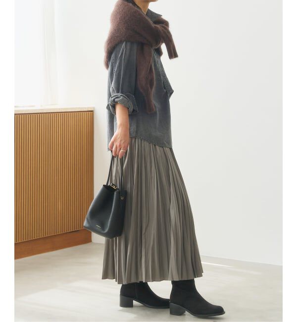  「5cmストレートロングブーツ」|ロングブーツ|