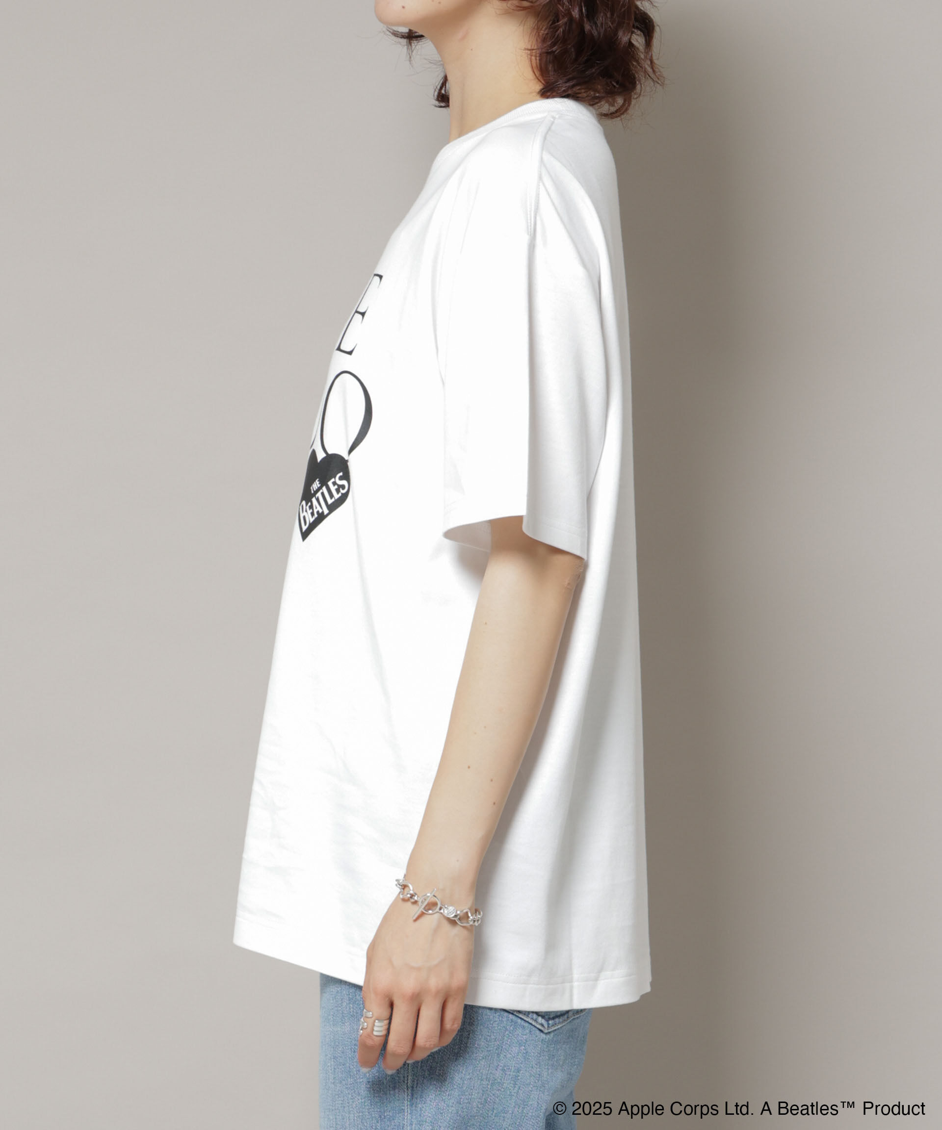 nano･universe「GOOD ROCK SPEED&times;Anti Soaked(R) 汗染み防止 BEATLES Tシャツ」|Tシャツ・カットソー|