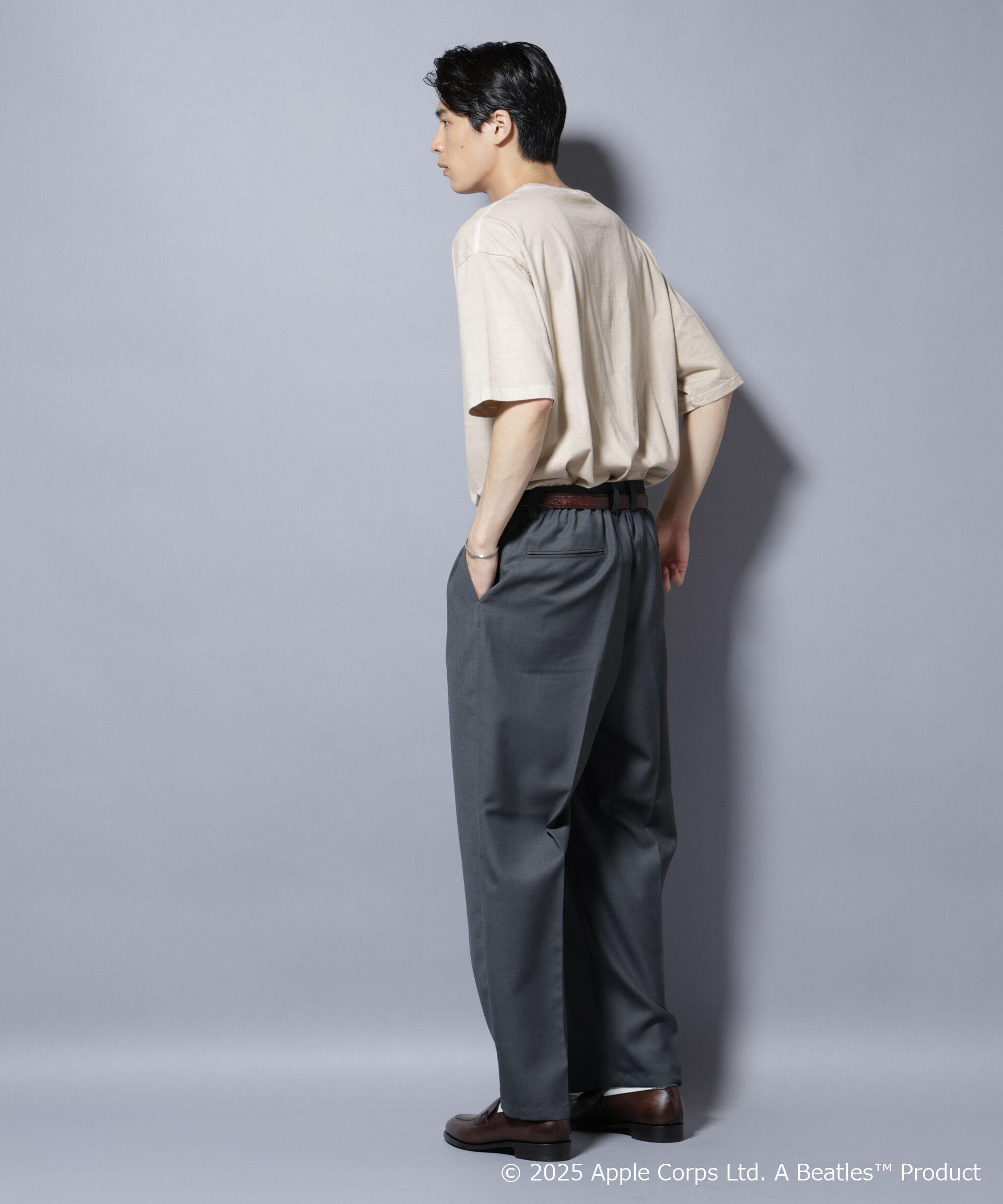 nano･universe「別注GOOD ROCK SPEED BEATLES フロッキープリントTシャツ」|Tシャツ・カットソー|