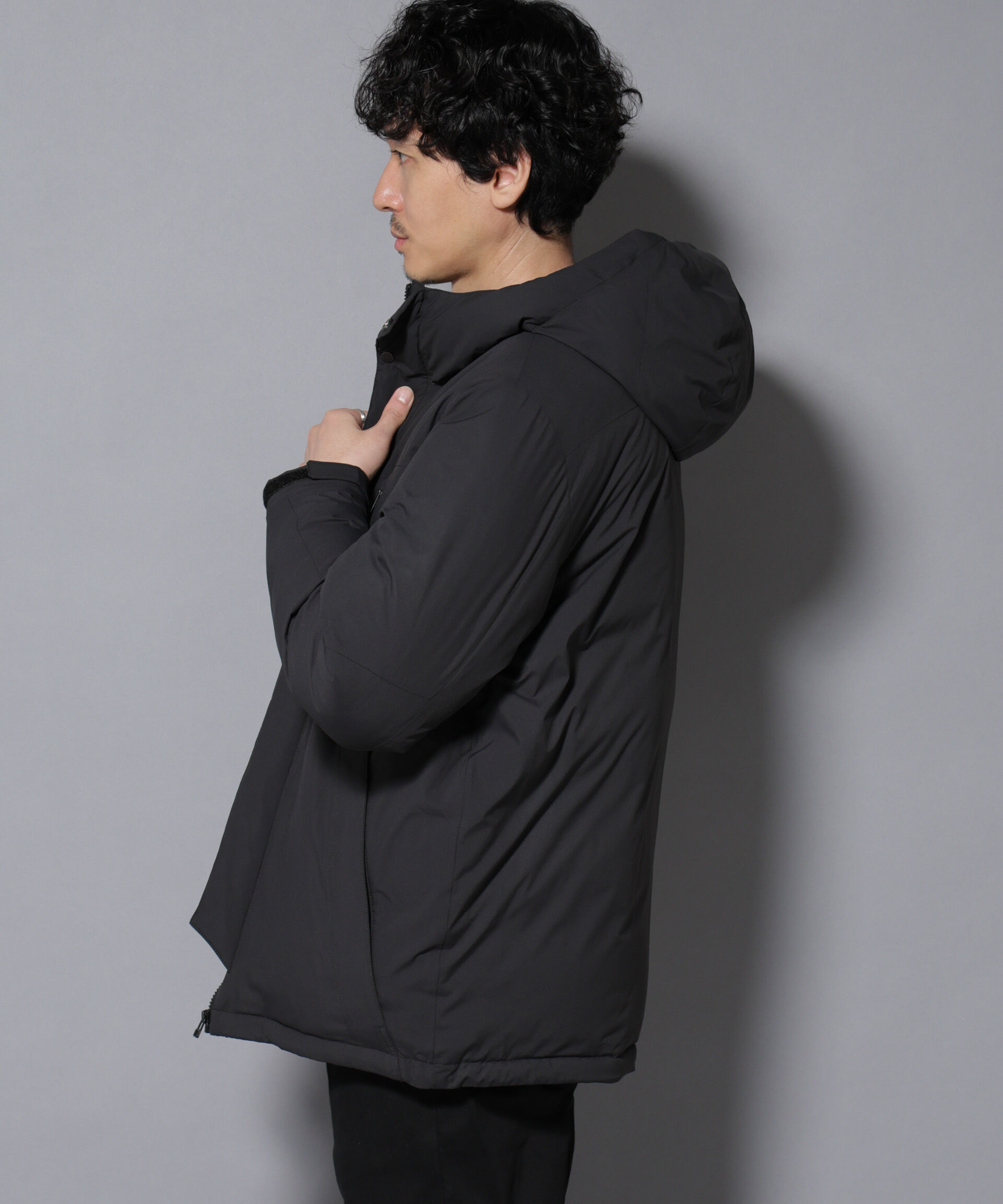 nano･universe「anewdown(R)フルダルマウンテンパーカー撥水ダウン」|ダウン|