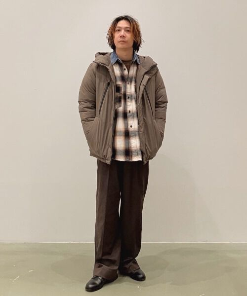 nano･universe「anewdown(R)フルダルマウンテンパーカー撥水ダウン」|ダウン|