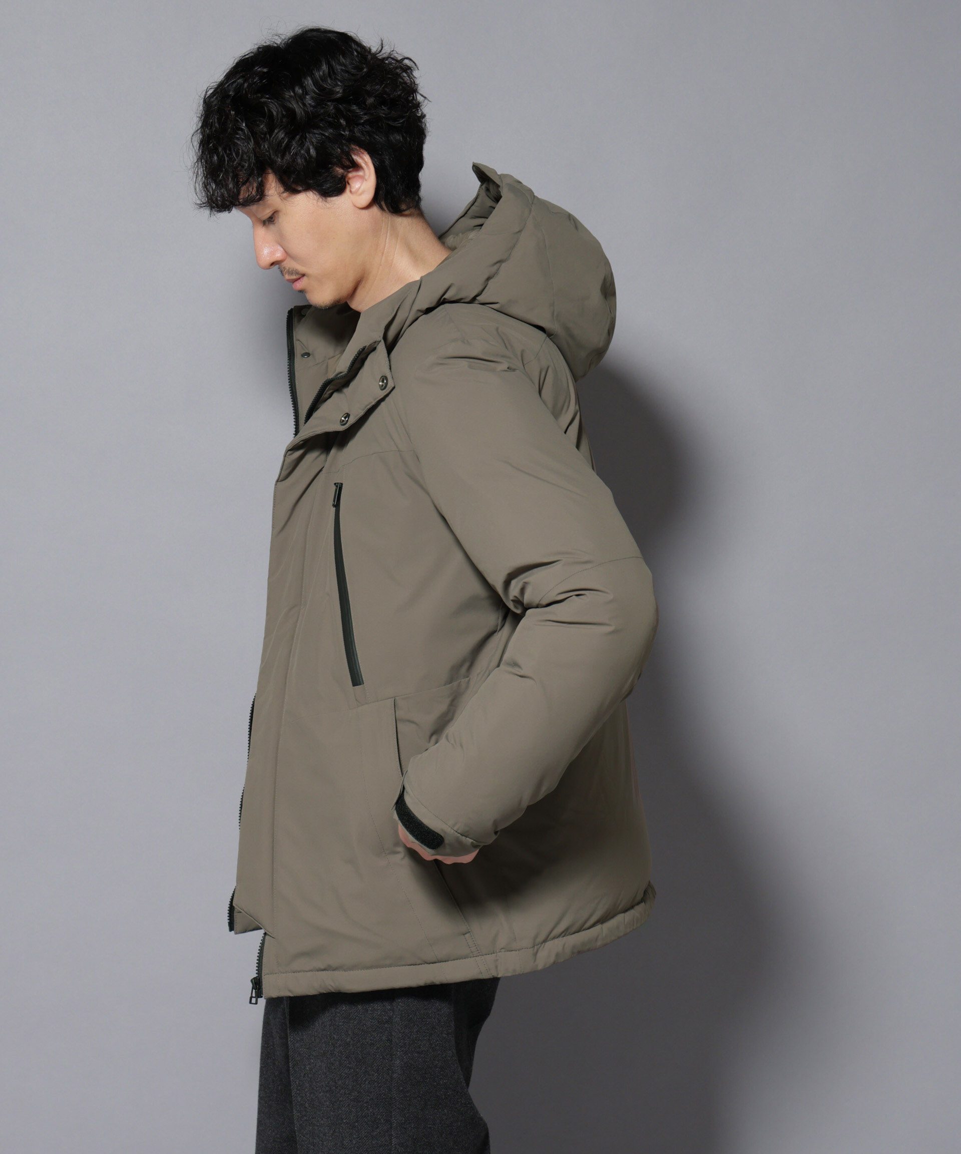 nano･universe「anewdown(R)フルダルマウンテンパーカー撥水ダウン」|ダウン|