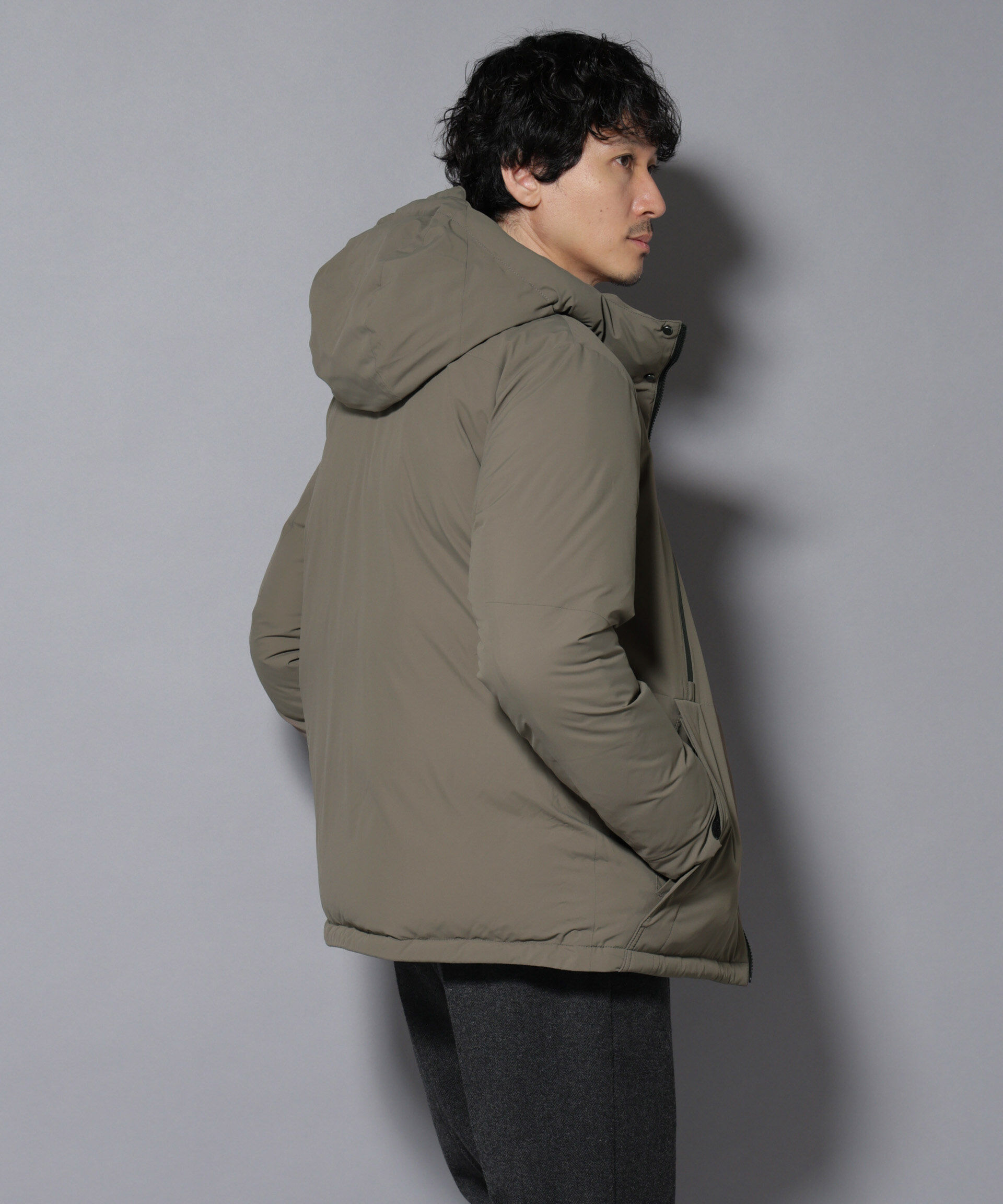 nano･universe「anewdown(R)フルダルマウンテンパーカー撥水ダウン」|ダウン|