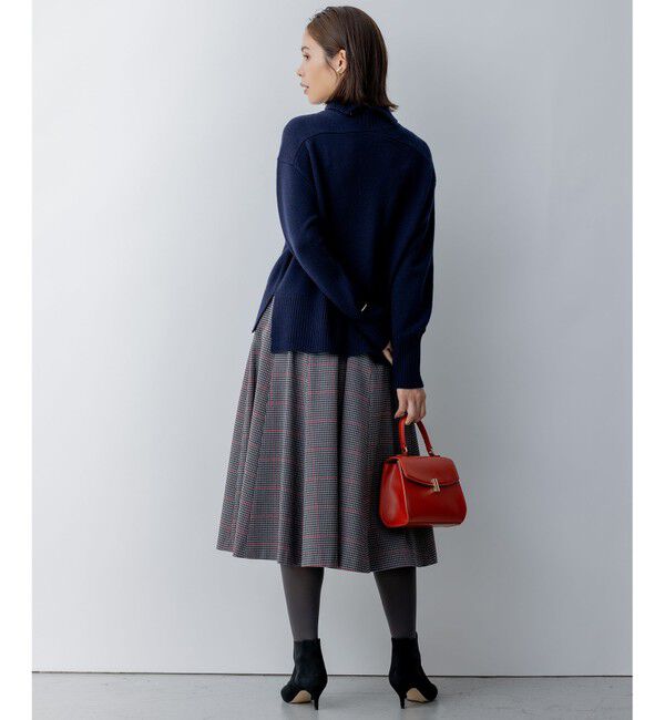 組曲「ウールカシミヤミックス ロールネック ニット」|ニット・セーター|