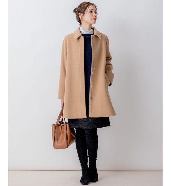 組曲「【WEB限定】ウールカシミヤミックスVネック ニット」|ニット・セーター|