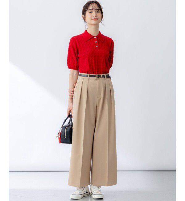 組曲「ポロ襟 ニットプルオーバー」|ニット・セーター|