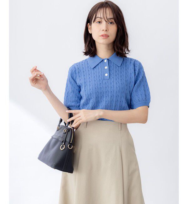 組曲「ポロ襟 ニットプルオーバー」|ニット・セーター|