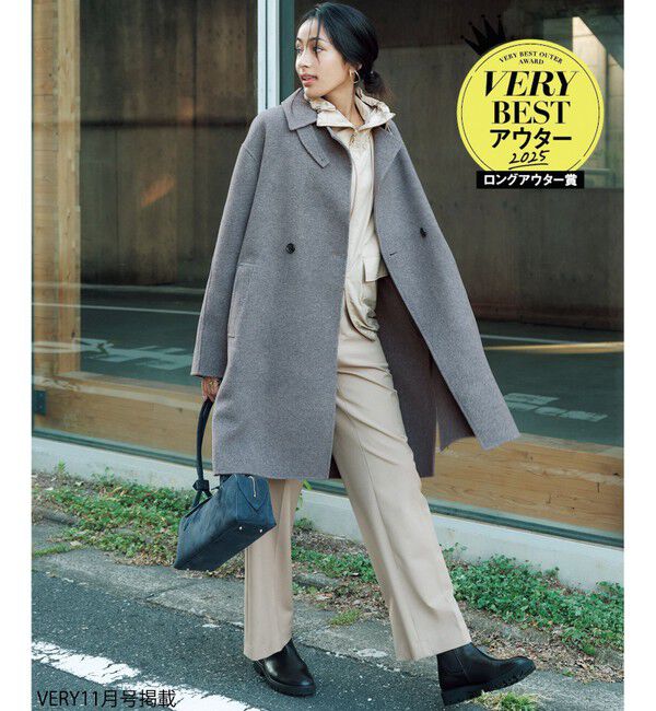 23区「【VERYベストアウター大賞「ロングアウター賞」受賞！】 MANTECOPure リバー チェスターコート」|チェスターコート|