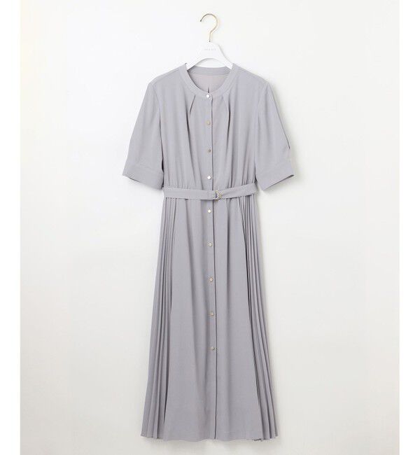 ANY SIS「【洗える】サイドプリーツフレア ワンピース」|ワンピース|