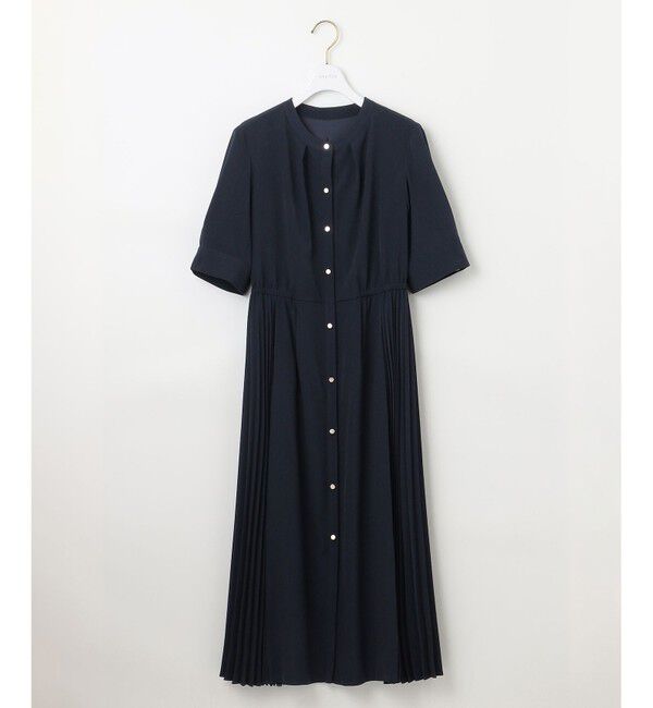 ANY SIS「【洗える】サイドプリーツフレア ワンピース」|ワンピース|