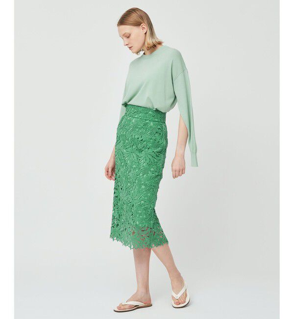 BEIGE,「PIERIS / クルーネックニット」|ニット・セーター|