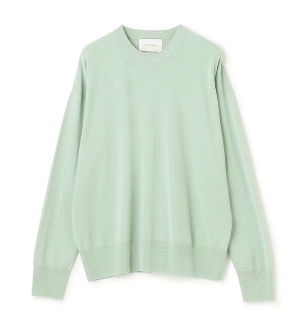BEIGE,「PIERIS / クルーネックニット」|ニット・セーター|