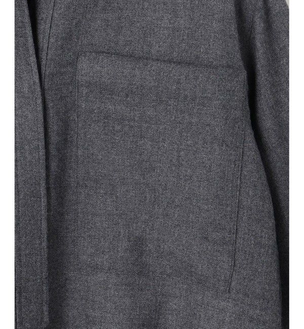 BEIGE,「【VERY NaVY12月号掲載】TERNES / ビックポケットプルオーバーウールブラウス」|シャツ・ブラウス|