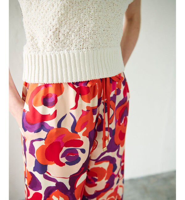 GRACE CONTINENTAL「ペイントカラーワイドパンツ」|その他|