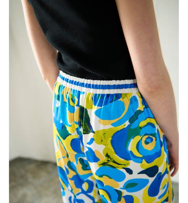 GRACE CONTINENTAL「ペイントカラーワイドパンツ」|その他|