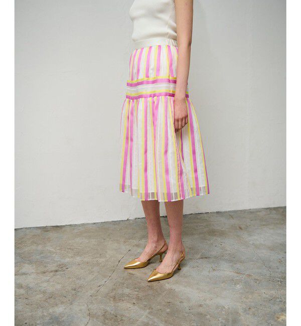 Grace Class「マルチシアーストライプスカート」|スカート|