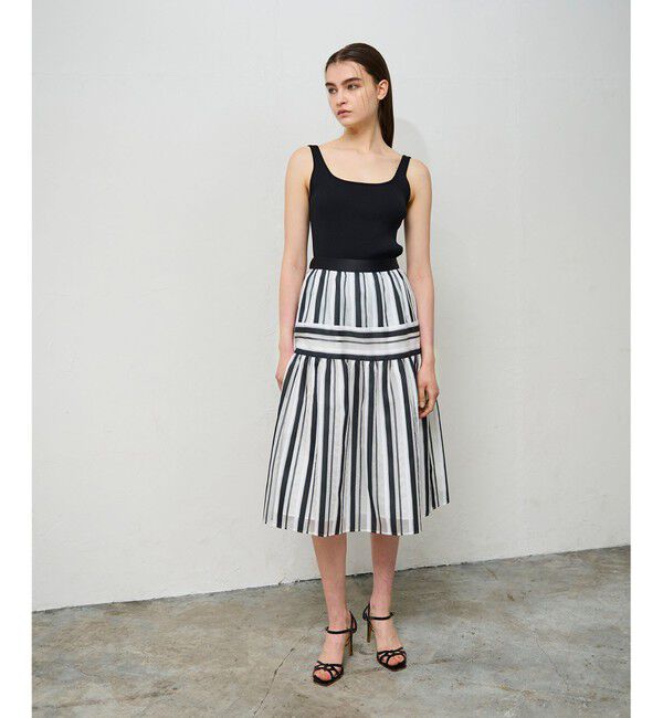 Grace Class「マルチシアーストライプスカート」|スカート|