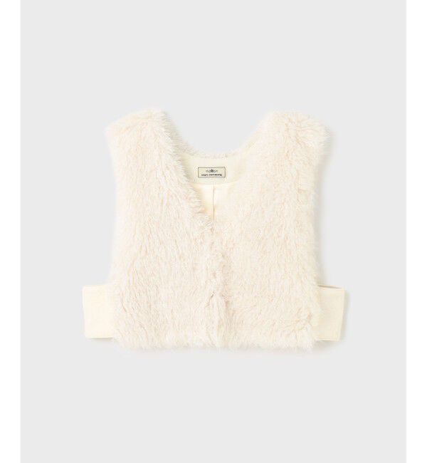 GRACE CONTINENTAL「ショートファーベスト」|ベスト・ジレ|