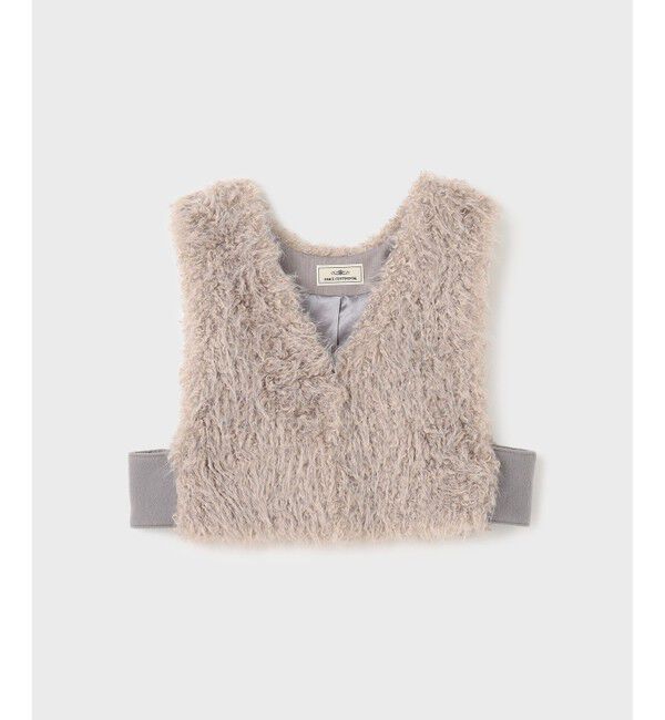 GRACE CONTINENTAL「ショートファーベスト」|ベスト・ジレ|