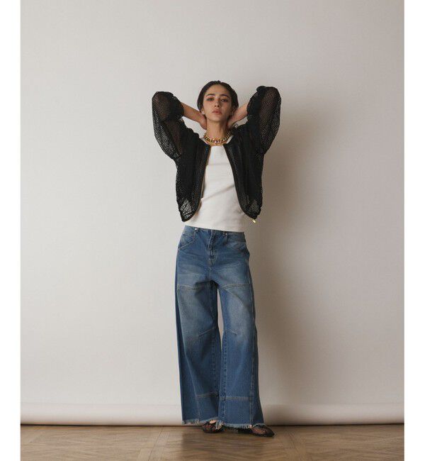 Diagram「メッシュギャザーブルゾン」|ブルゾン・スタジャン|