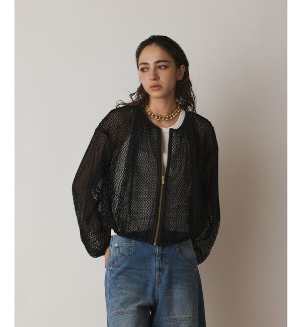 Diagram「メッシュギャザーブルゾン」|ブルゾン・スタジャン|