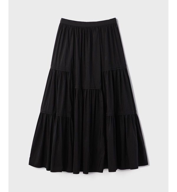 GRACE CONTINENTAL「ティアードロングスカート」|スカート|