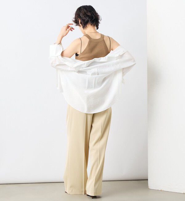 NOLLEY'S sophi「《アンサンブル対応》《手洗い可能》イタリー糸ホルターネックタンクトップ」|タンクトップ|