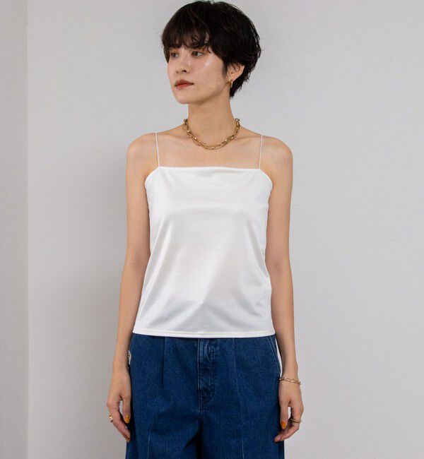 NOLLEY'S sophi「【追加】サテンスムースベアトップ」|キャミソール|