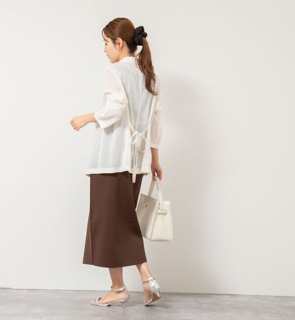 NOLLEY'S「ウォッシャブルリネン風シアージャケット」|テーラードジャケット|