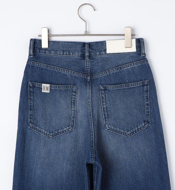 Rie Miller「【RM denim】ソフトルーズストレートデニム」|デニム|