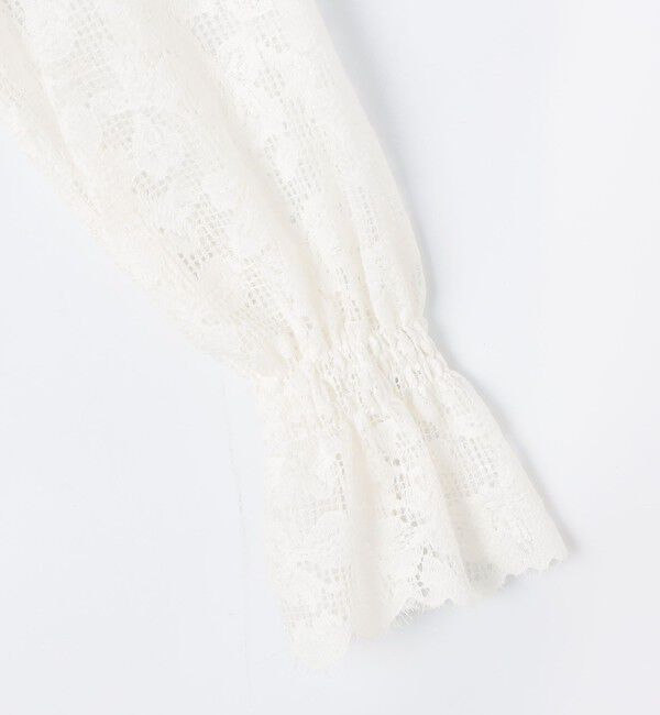 NOLLEY'S「ウォッシャブルレース2WAYブラウス」|シャツ・ブラウス|